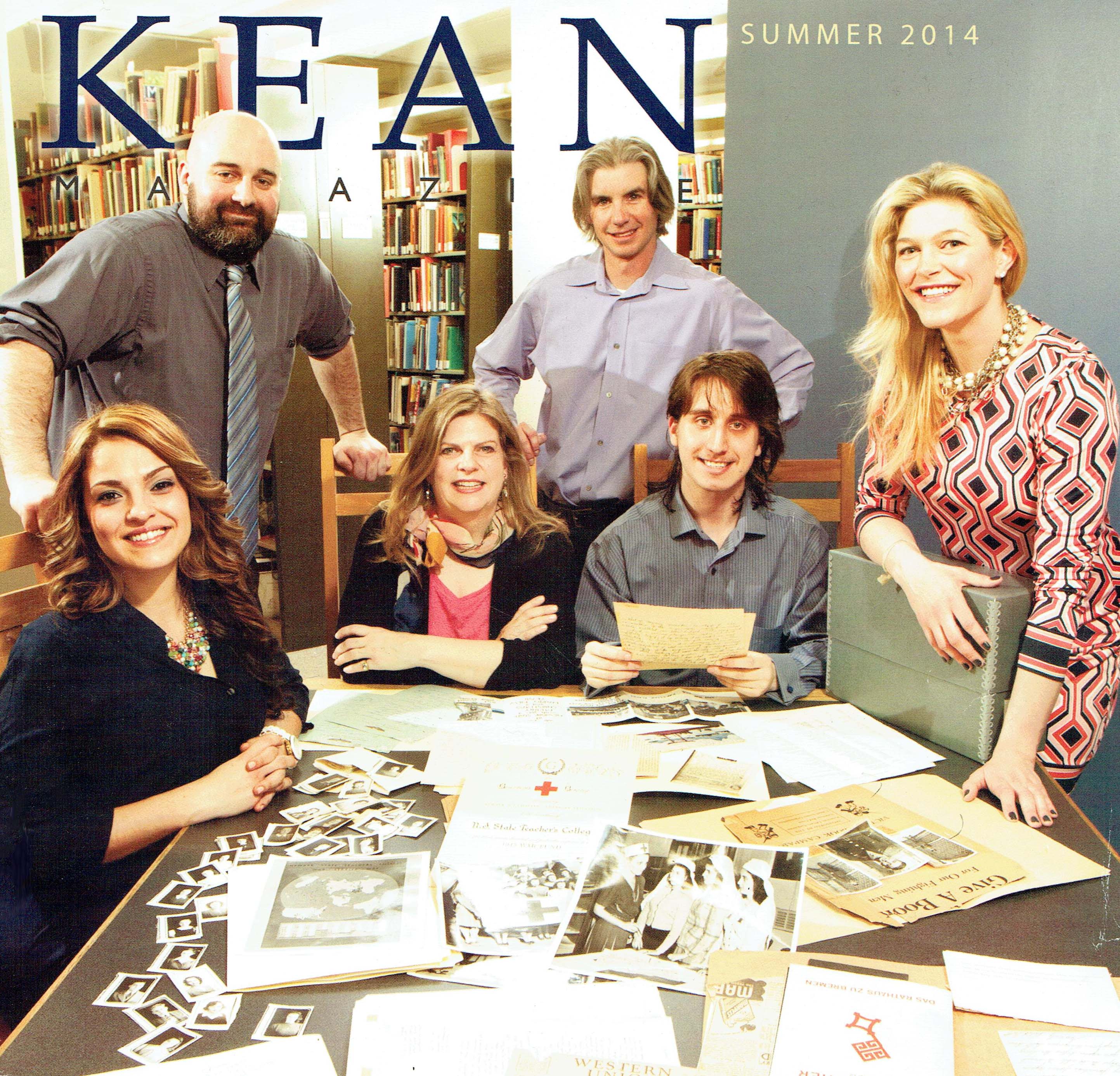 Photo of Kean History Dept Staff from the Summer 2014